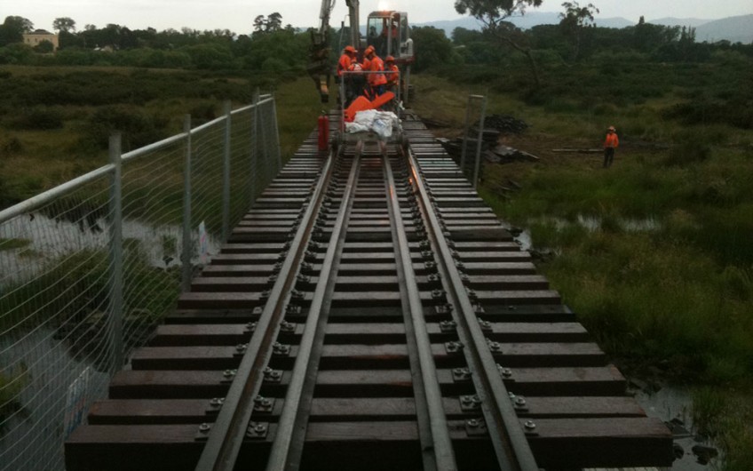 TasRail Rail Transom Project